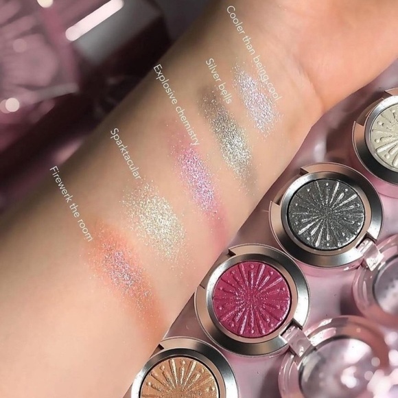 MAC Cosmetics Eyeshadow “Silver Bells” Frosted Fireworks Collection Silver NWB - Picture 4 of 11